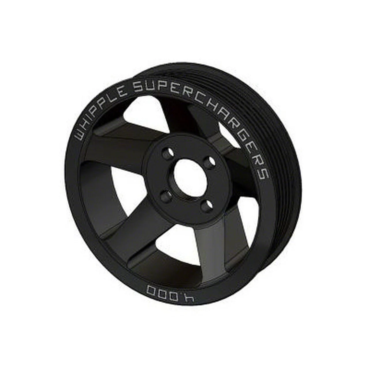 Whipple 6-Rib Supercharger Pulley (11-22 6.2L F-250 Super Duty)