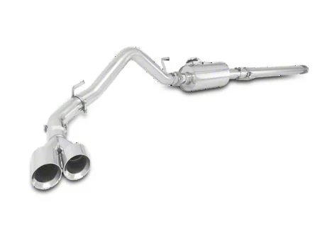 XForce Varex Single Exhaust System with Polished Tip; Side Exit (15-20 3.5L EcoBoost F-150, Excluding Raptor & 19-20 F-150 Limited)
