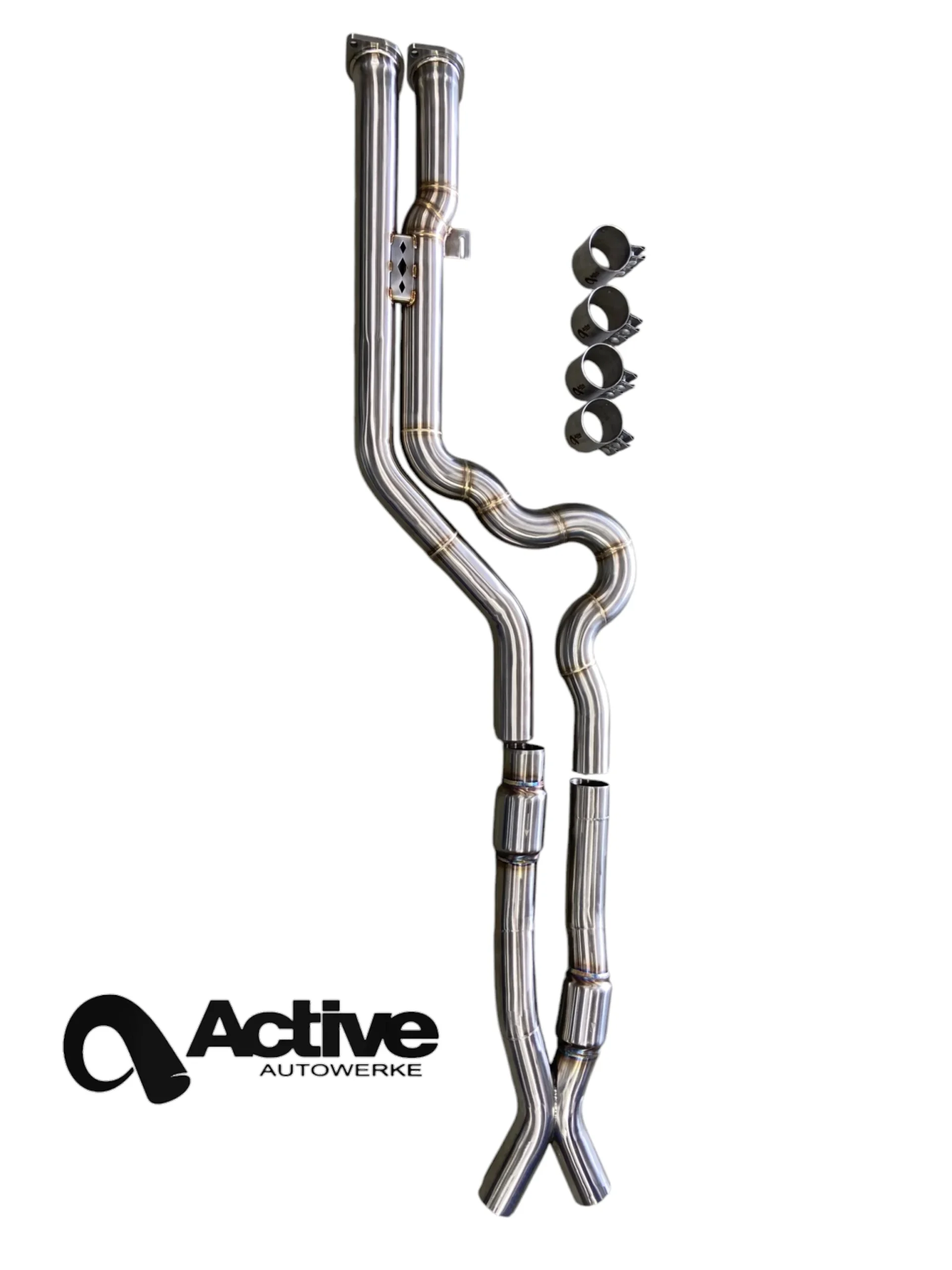 Active Autowerke Gen-2 Equal Length Mid Pipe | BMW F97 X3M | F98 X4M 2020-2024