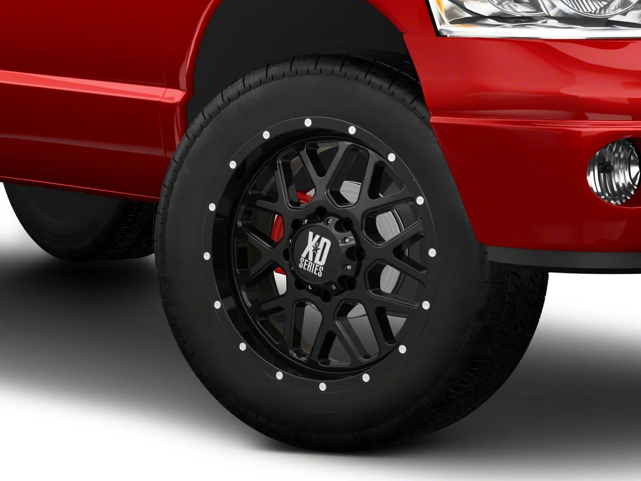 XD Grenade Gloss Black 8-Lug Wheel; 20x10; -24mm Offset (03-09 RAM 2500)