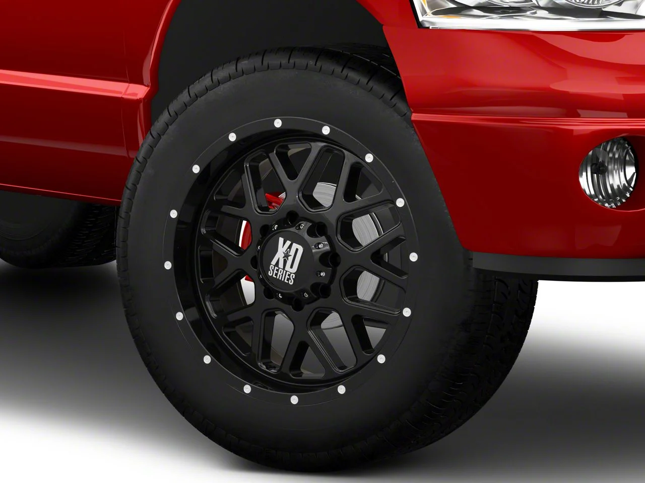 XD Grenade Gloss Black 8-Lug Wheel; 20x12; -44mm Offset (03-09 RAM 2500)