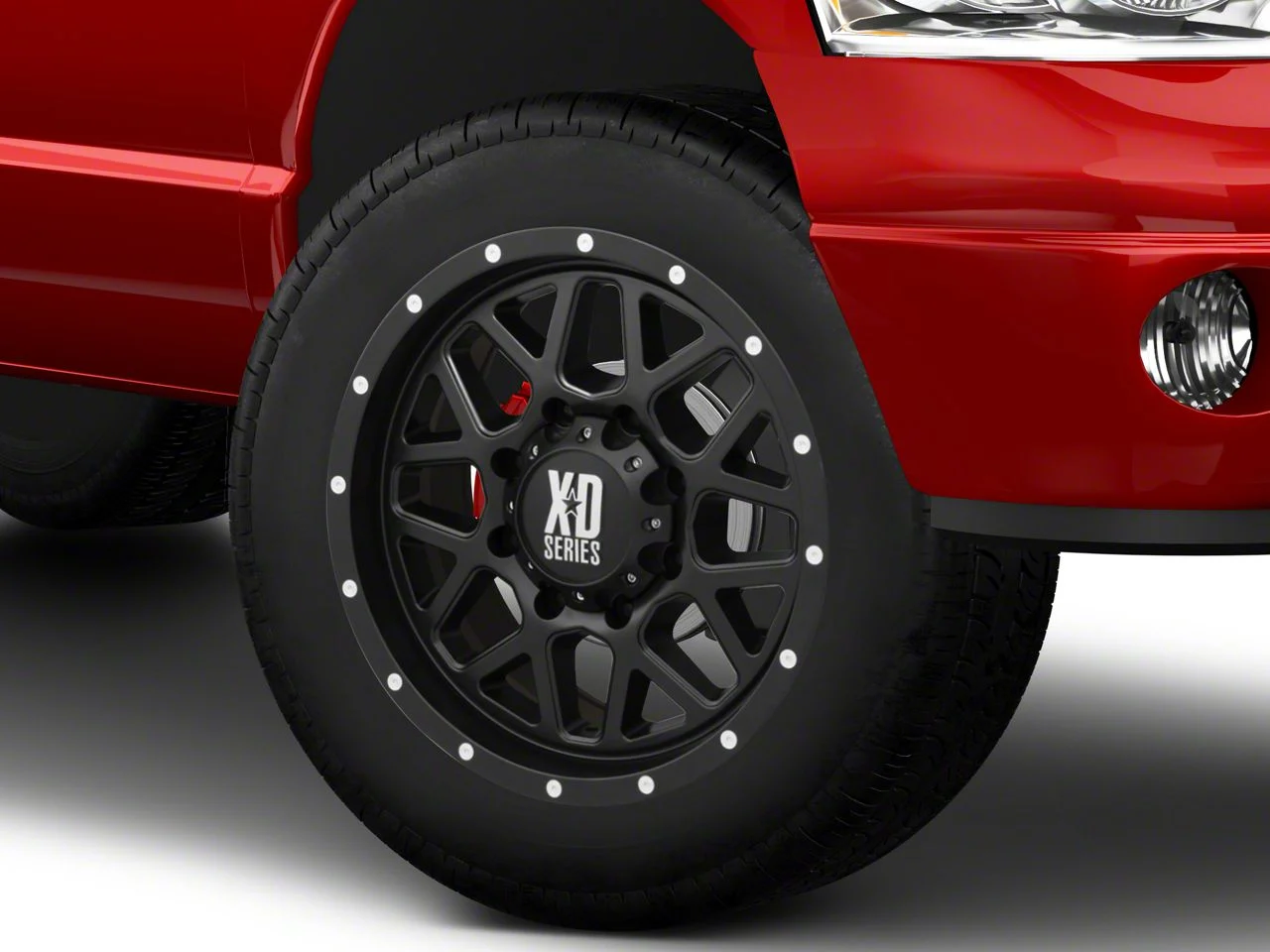 XD Grenade Satin Black 8-Lug Wheel; 20x12; -44mm Offset (03-09 RAM 2500)