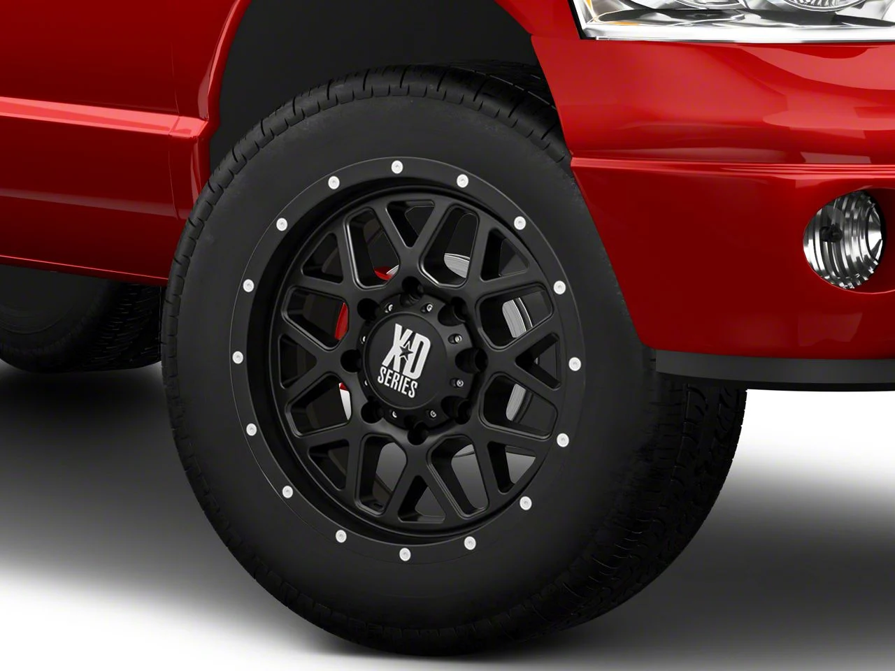 XD Grenade Satin Black 8-Lug Wheel; 20x10; -24mm Offset (03-09 RAM 3500 SRW)