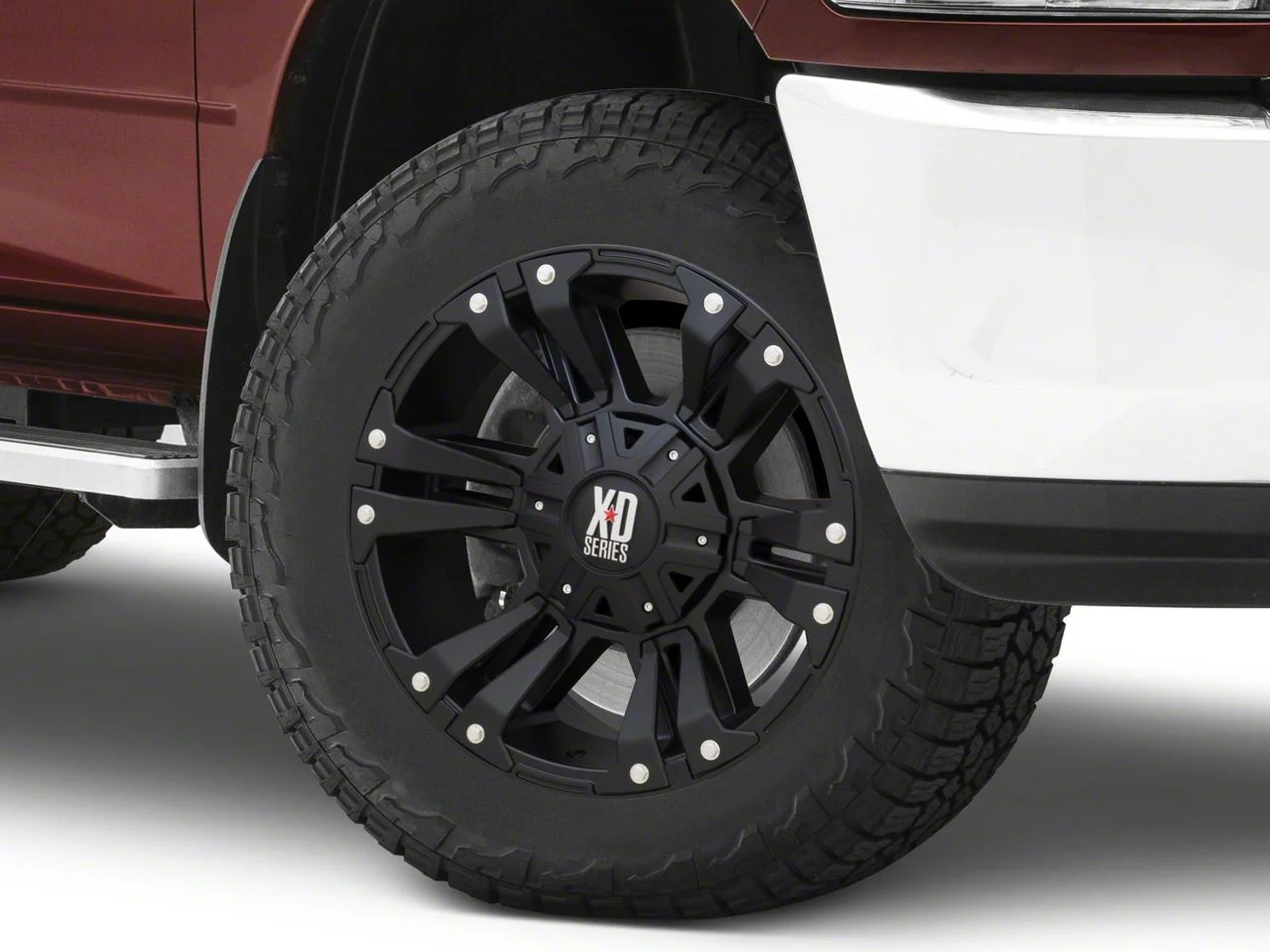 XD Monster II Matte Black 8-Lug Wheel; 20x10; -24mm Offset (10-18 RAM 2500)