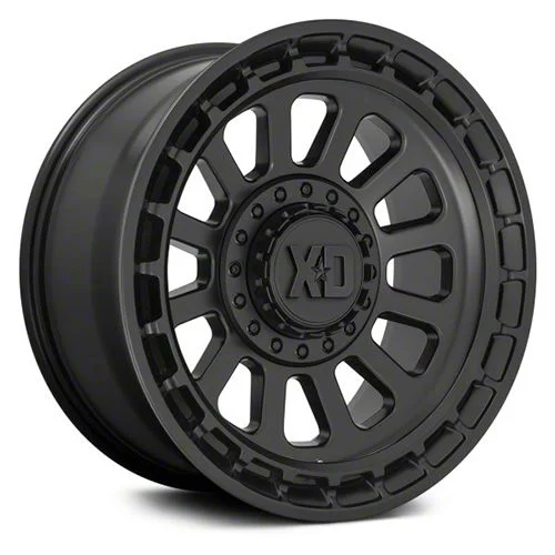 XD Omega Satin Black 6-Lug Wheel; 17x9; 18mm Offset (15-20 Tahoe)
