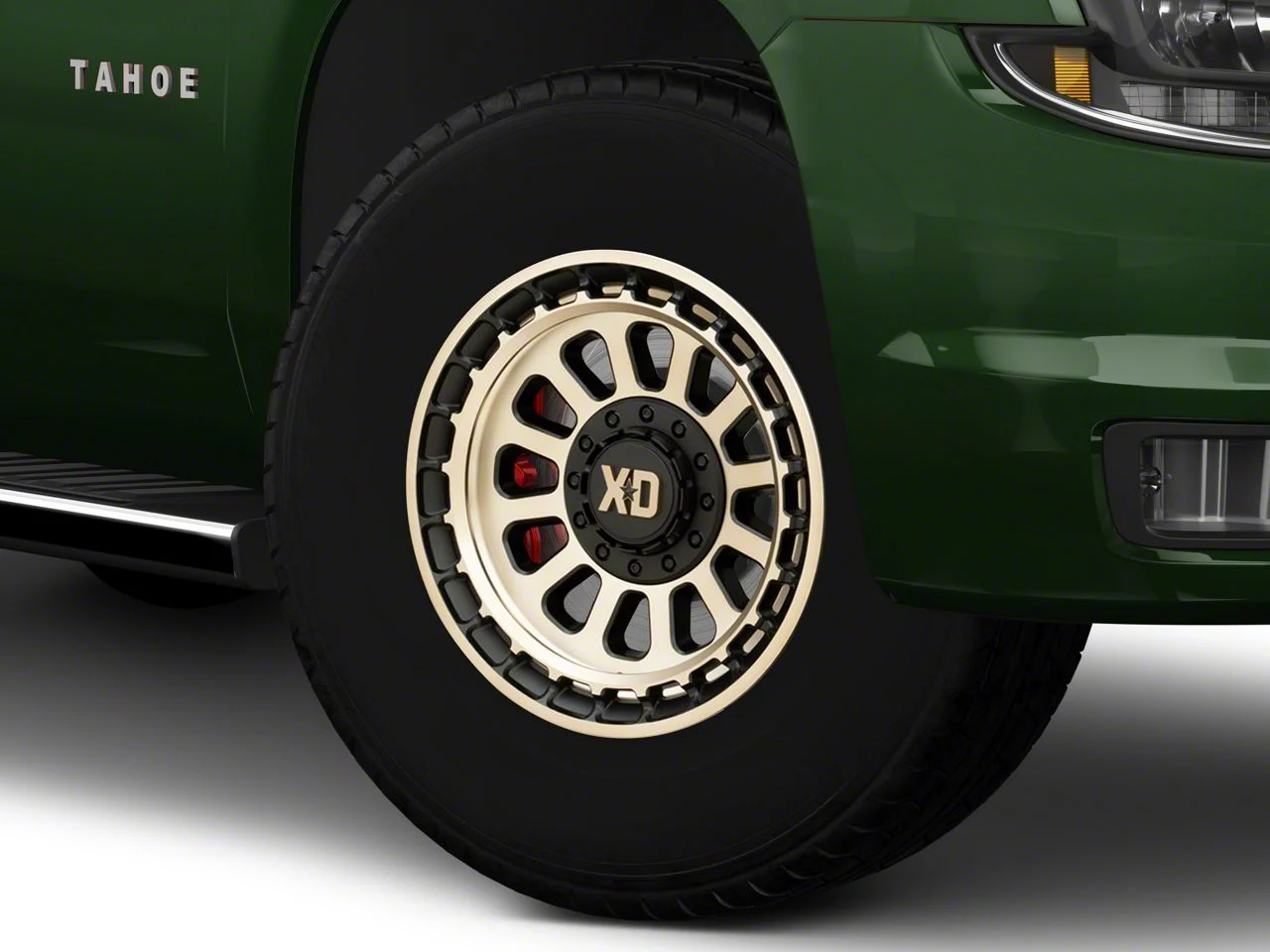 XD Omega Satin Black with Bronze Tint 6-Lug Wheel; 17x9; 18mm Offset (15-20 Tahoe)