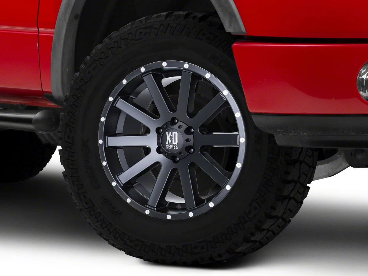 XD Heist Satin Black 6-Lug Wheel; 20x9; 30mm Offset (04-08 F-150)