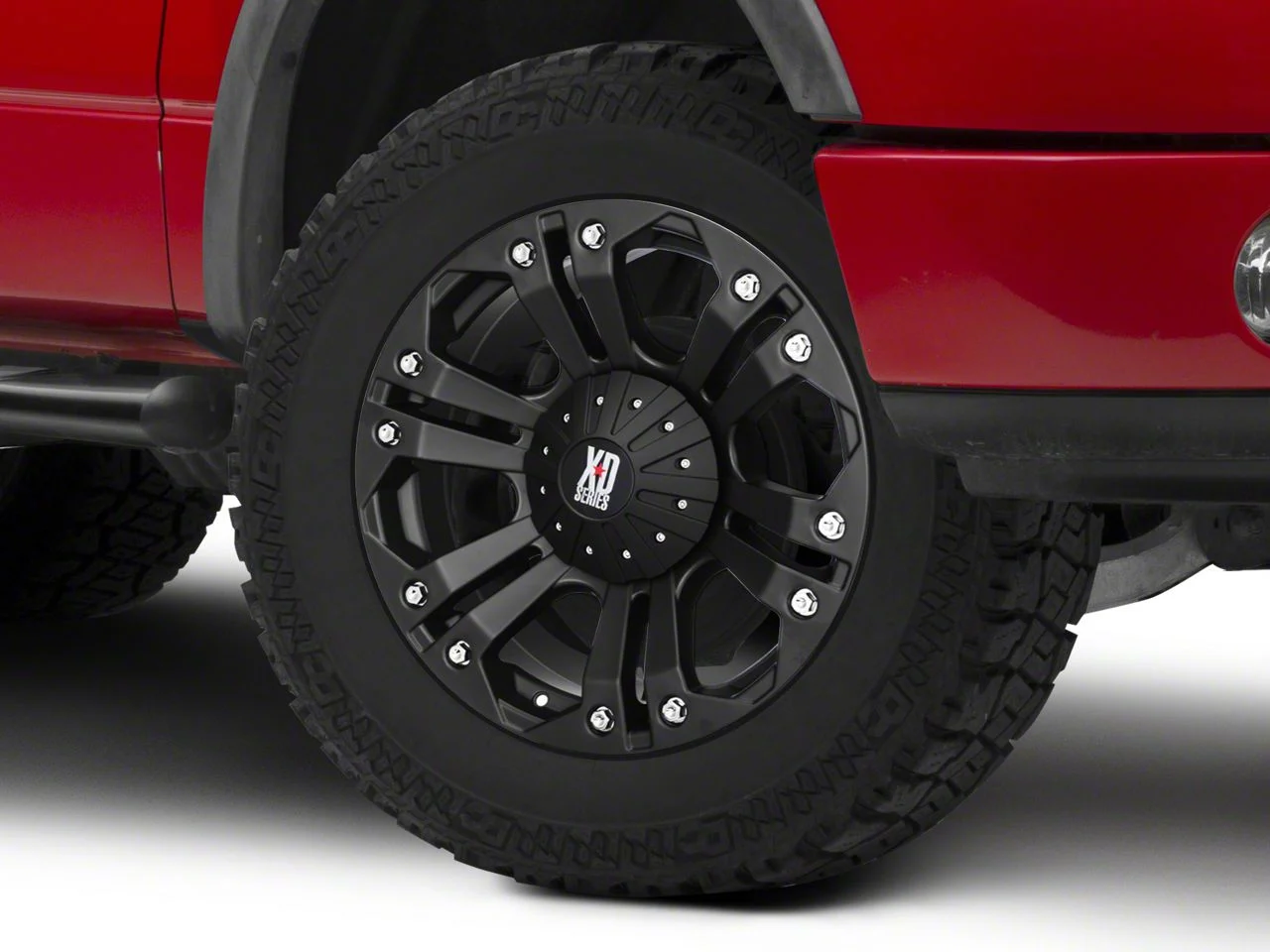 XD Monster Matte Black 6-Lug Wheel; 20x9; 18mm Offset (04-08 F-150)
