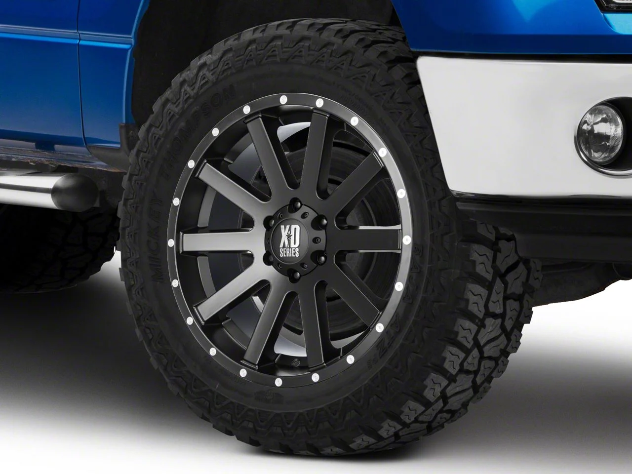 XD Heist Satin Black 6-Lug Wheel; 20x9; 18mm Offset (09-14 F-150)
