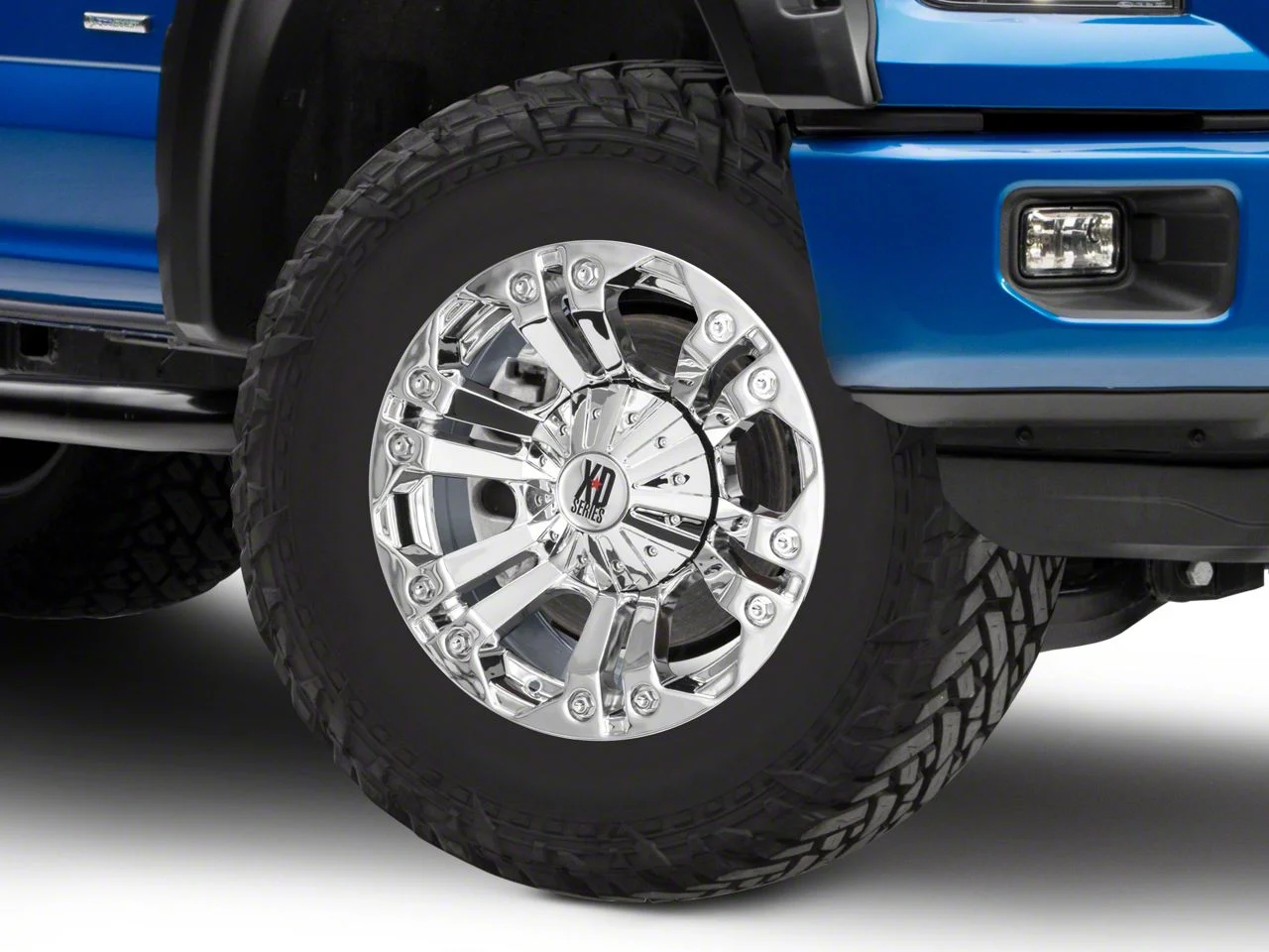 XD Monster Chrome 6-Lug Wheel; 18x9; 18mm Offset (15-20 F-150)
