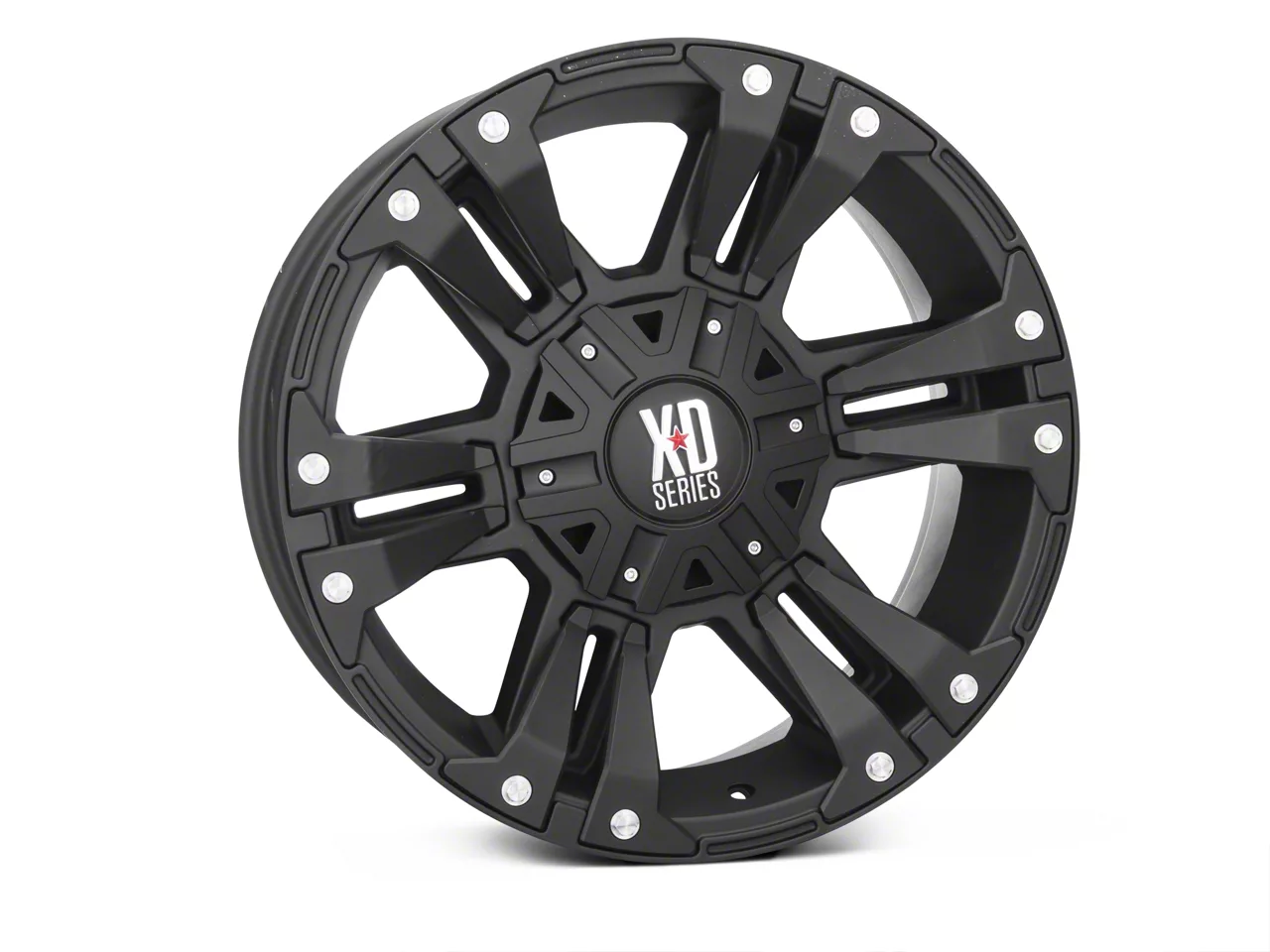 XD Monster II Matte Black 6-Lug Wheel; 20x9; 0mm Offset (15-20 F-150)