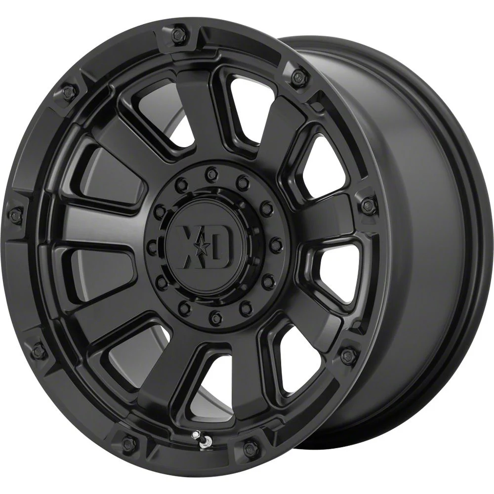 XD Gauntlet Satin Black 6-Lug Wheel; 20x10; -18mm Offset (21-26 F-150)