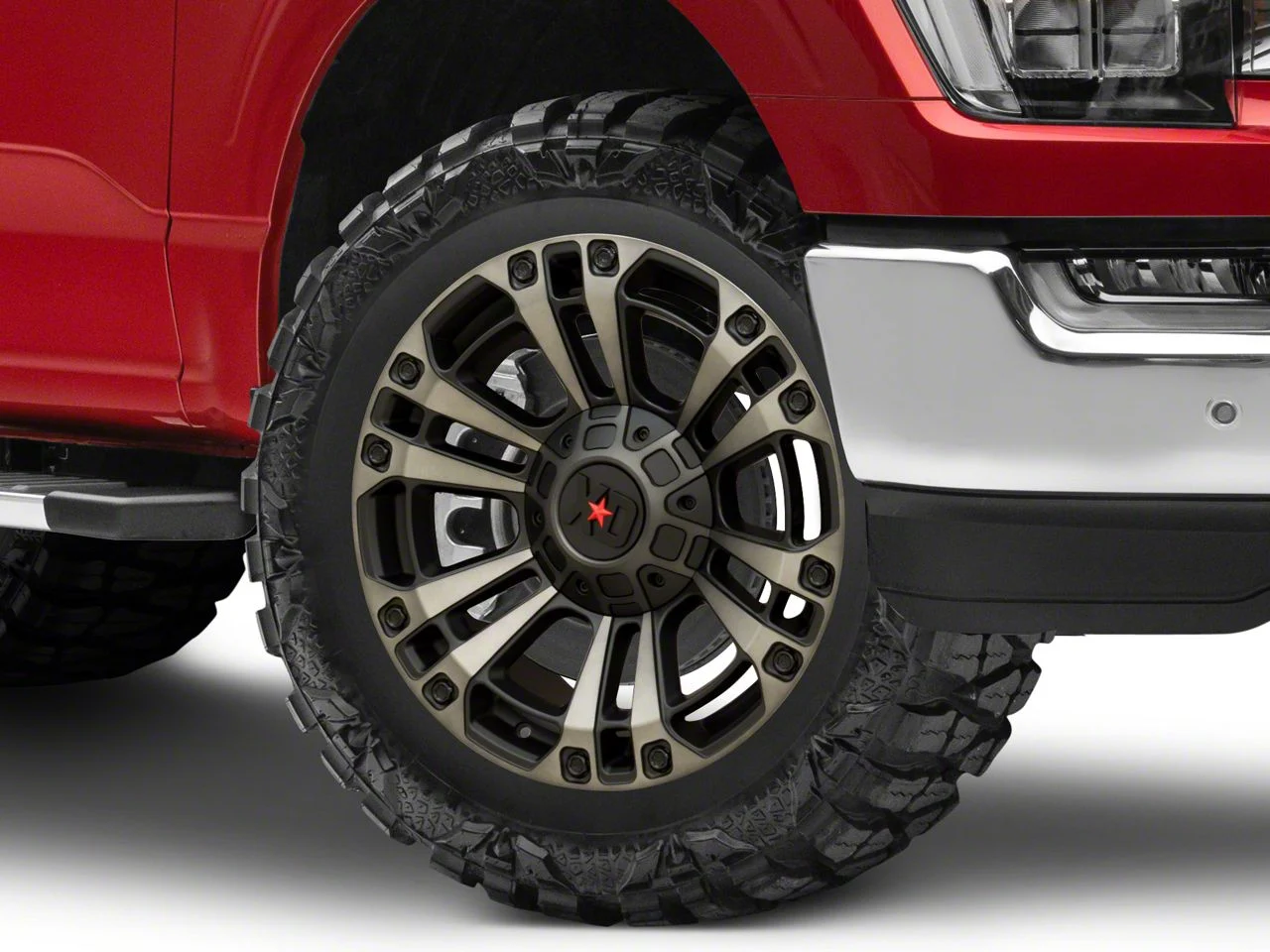 XD XD851 Satin Black with Gray Tint 6-Lug Wheel; 20x10; -18mm Offset (21-26 F-150)