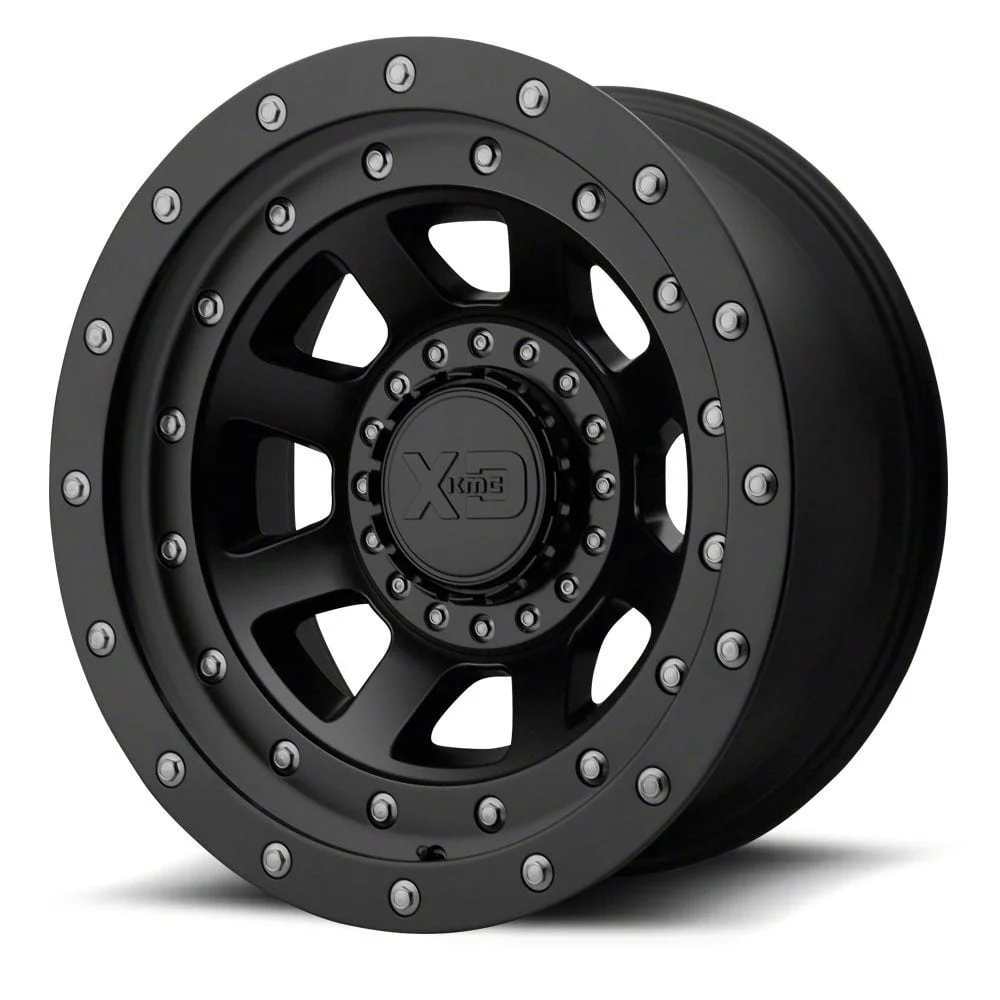 XD FMJ Satin Black 6-Lug Wheel; 20x9; 0mm Offset (19-26 Silverado 1500)