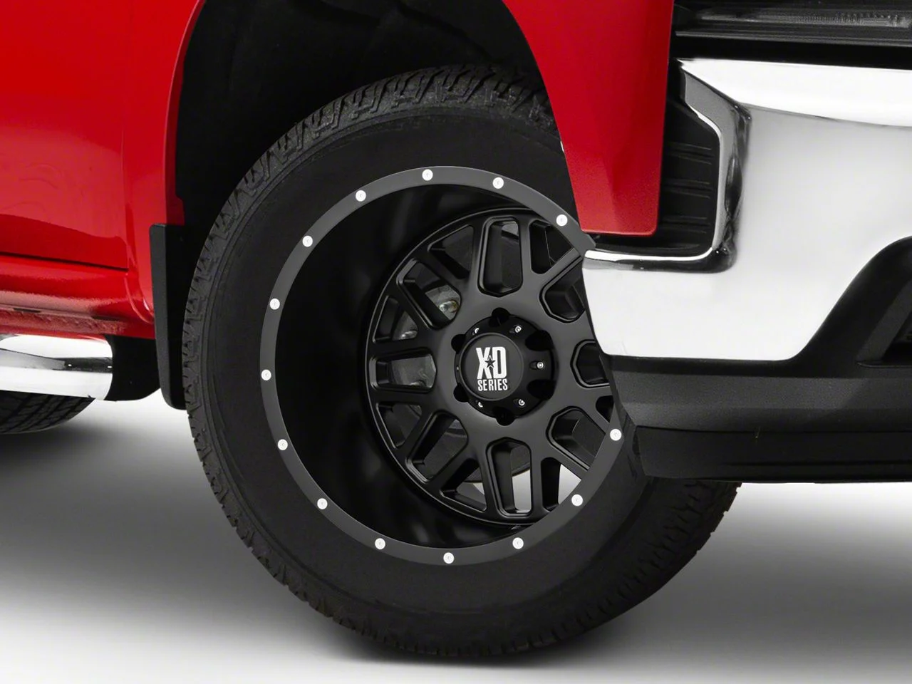 XD Grenade Satin Black 6-Lug Wheel; 20x10; -24mm Offset (19-26 Silverado 1500)