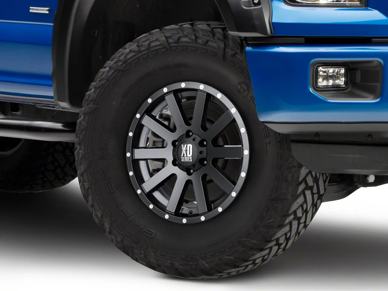 XD Heist Satin Black 6-Lug Wheel; 18x9; 30mm Offset (15-20 F-150)