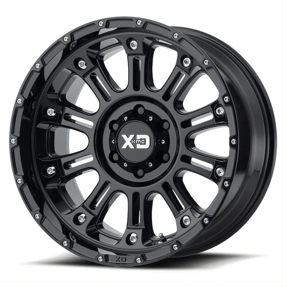 XD Hoss II Gloss Black 8-Lug Wheel; 20x10; -24mm Offset (06-08 RAM 1500 Mega Cab)