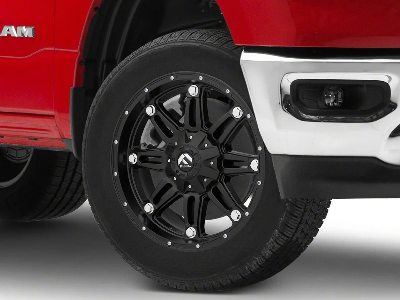 XD Monster II Matte Black 5-Lug Wheel; 20x9; 18mm Offset (09-18 RAM 1500)