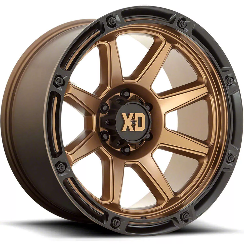 XD Titan Matte Bronze 8-Lug Wheel; 20x12; -44mm Offset (19-26 RAM 2500)