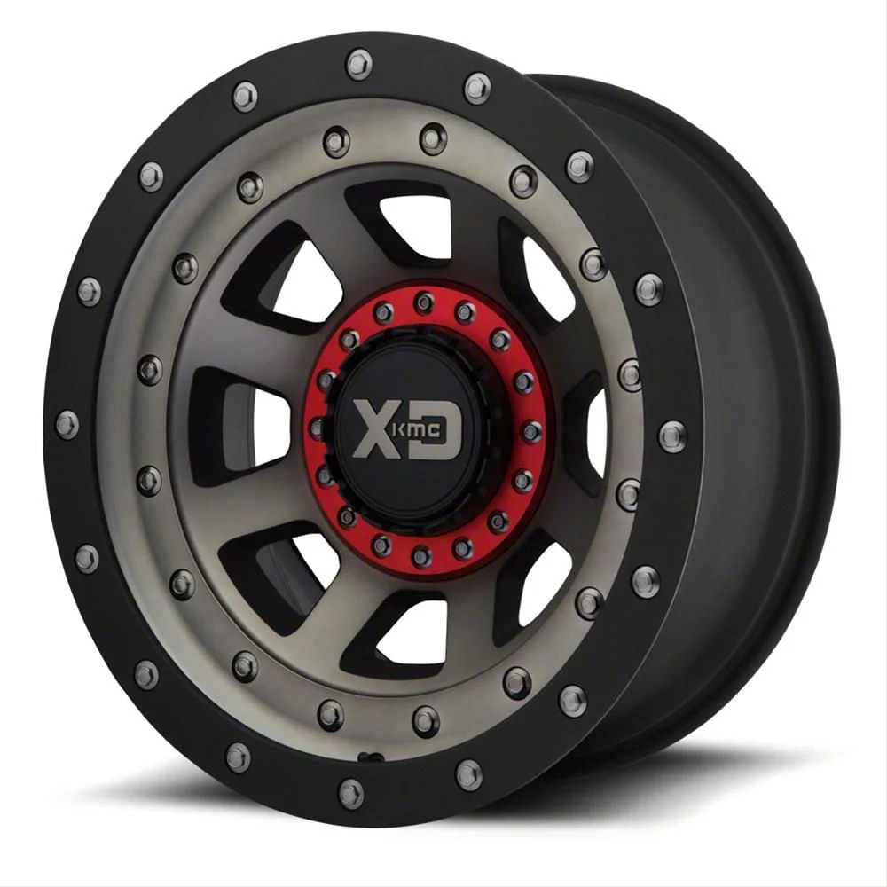 XD FMJ Satin Black with Dark Tint 6-Lug Wheel; 20x9; 0mm Offset (21-26 Tahoe)