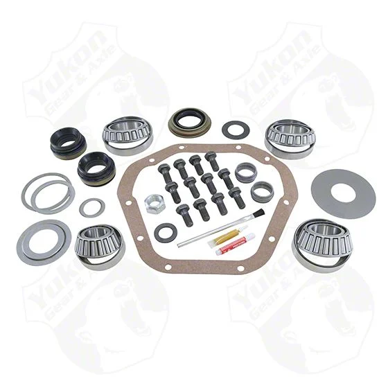 Yukon Gear Differential Rebuild Kit; Front; Dana Super 60; Differential Rebuild Kit; Timken Bearings; Includes 2-Piece Inner Axle Seals (11-15 4WD F-350 Super Duty)