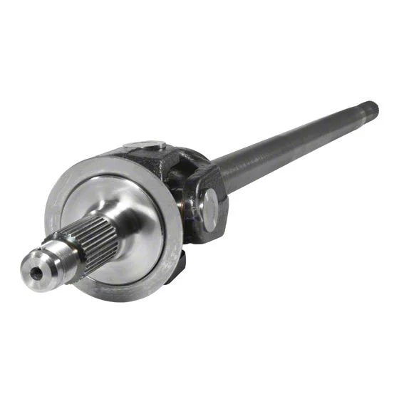 Yukon Gear Drive Axle Shaft Assembly; Front Right; Chrysler 9.25-Inch; Front Axle Assembly; Right Hand; 45.50-Inch Long; 33-Spline Inner and Outer; 1485 U-Joint (03-08 4WD RAM 2500)