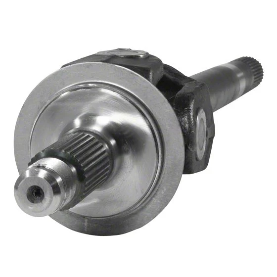 Yukon Gear Drive Axle Shaft Assembly; Front Left; Chrysler 9.25-Inch; Front Axle Assembly; Left Hand; 27-Inch Long; 33-Spline Inner and Outer; 1485 U-Joint (03-08 4WD RAM 2500)
