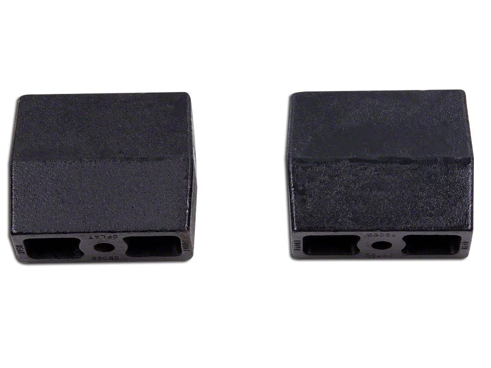 Zone Offroad 5-Inch Flat Rear Lift Blocks (07-18 Sierra 1500)