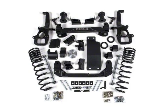 Zone Offroad 6-Inch Suspension Lift Kit with Nitro Shocks (19-24 4WD RAM 1500 w/ 22-Inch Factory Wheels & w/o Air Ride, Excluding EcoDiesel, RHO & TRX)