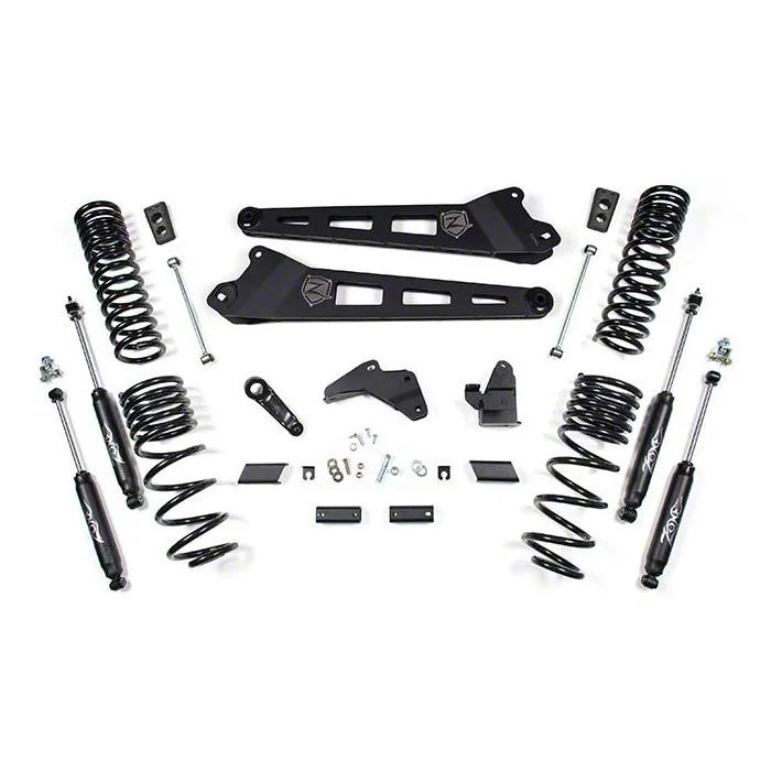 Zone Offroad 5.50-Inch Radius Arm Suspension Lift Kit with Nitro Shocks (14-18 4WD 5.7L, 6.4L RAM 2500 w/o Air Ride)