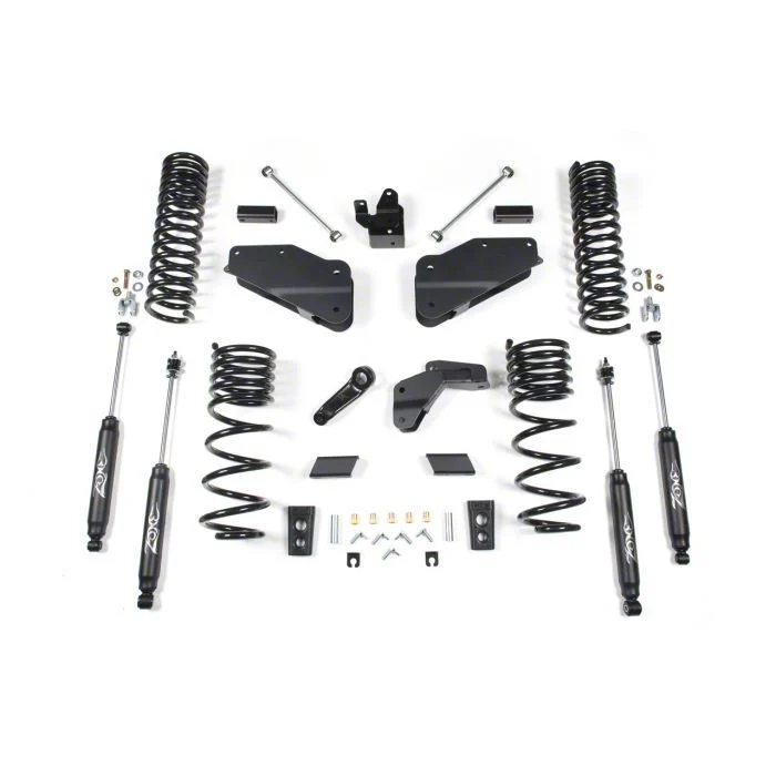 Zone Offroad 5.50-Inch Standard Suspension Lift Kit with Nitro Shocks (14-18 4WD 5.7L, 6.4L RAM 2500 w/o Air Ride)