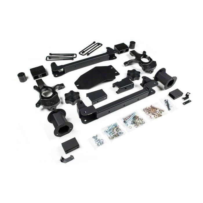 Zone Offroad 6.50-Inch Suspension Lift Kit with Nitro Shocks (07-13 4WD Sierra 1500)