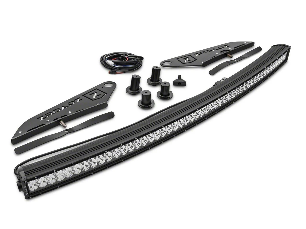 ZRoadz 50-Inch Curved LED Light Bar with Roof Mounting Brackets (15-26 F-150)