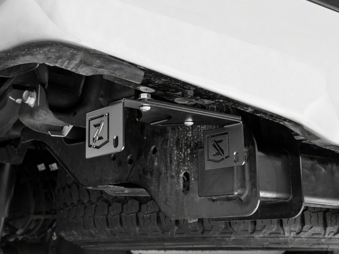 ZRoadz 6-Inch LED Light Bar Rear Bumper Mounting Brackets (17-22 F-350 Super Duty)
