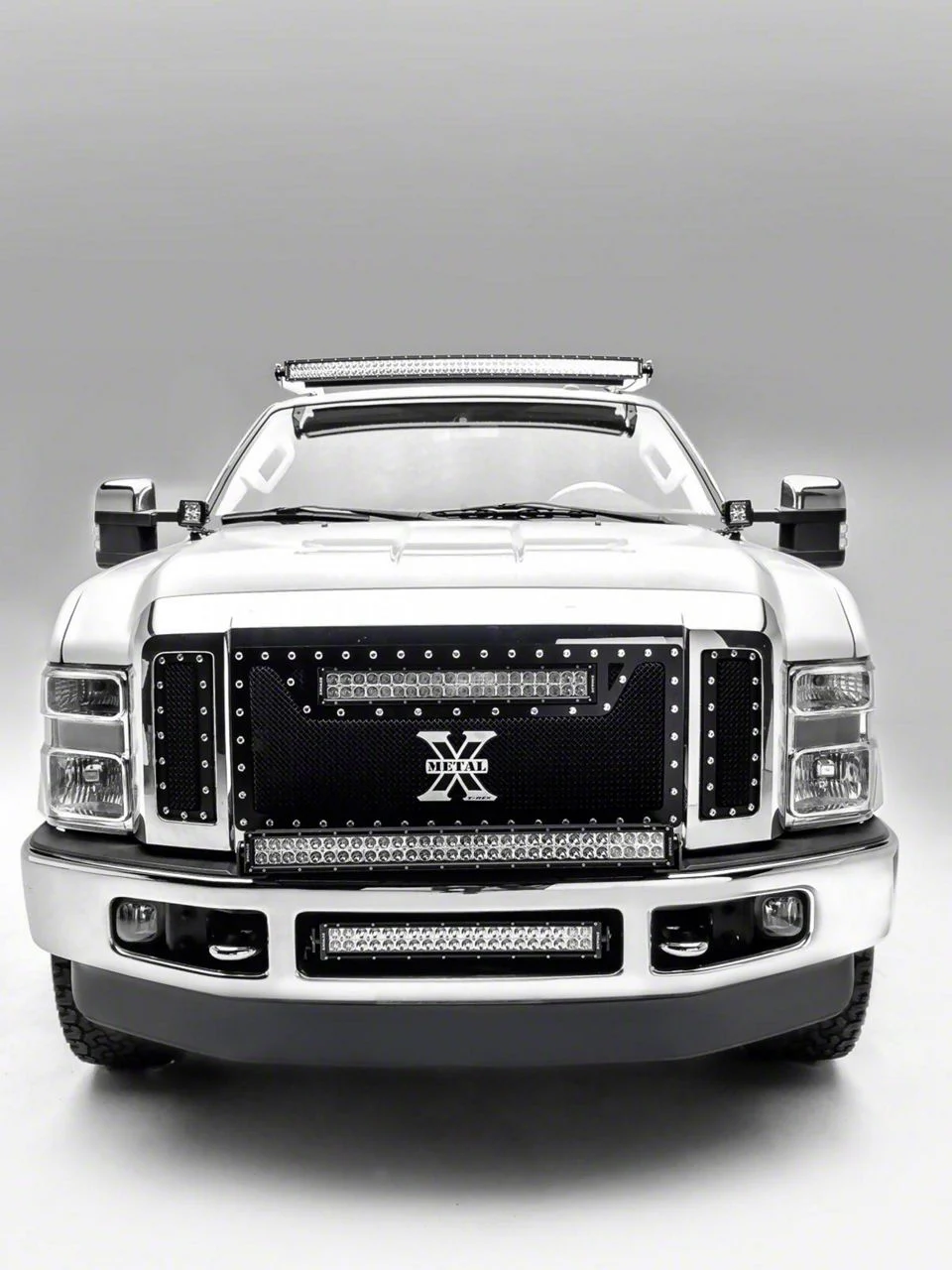 ZRoadz Two 3-Inch LED Pod Light Hood Hinge Mounting Brackets (11-16 F-350 Super Duty)
