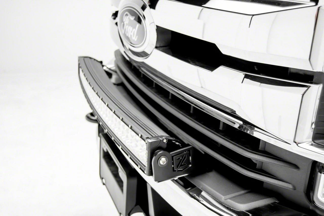 ZRoadz 30-Inch LED Light Bar with Front Bumper Mounting Brackets (17-22 F-250 Super Duty)