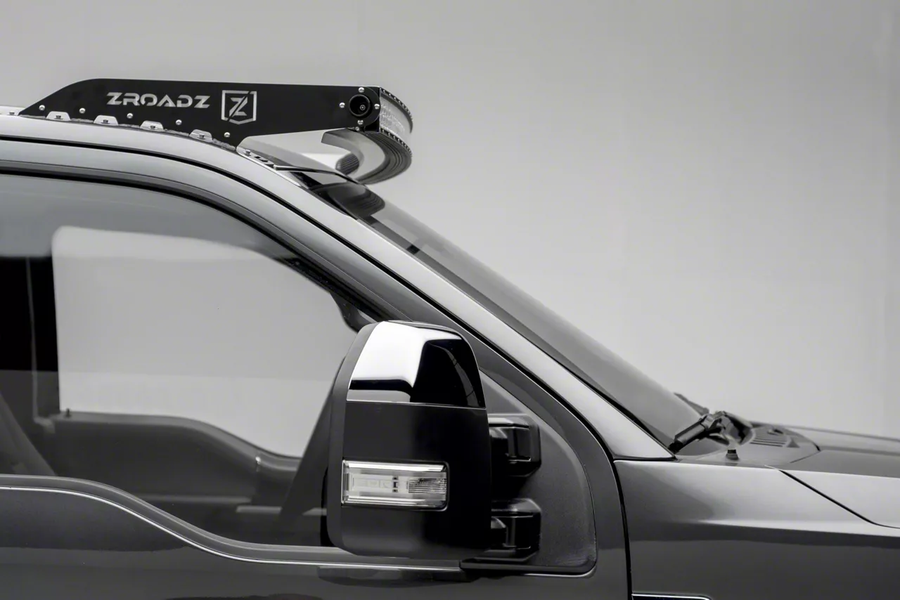 ZRoadz 52-Inch Curved LED Light Bar Roof Mounting Brackets (17-22 F-250 Super Duty)